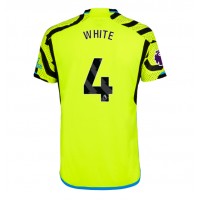 Camisa de Futebol Arsenal Benjamin White #4 Equipamento Secundário 2023-24 Manga Curta